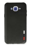 Mey İthalat®  Samsung Galaxy J7 Kılıf Loop Deri Silikon - Siyah