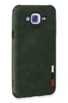 Mey İthalat®  Samsung Galaxy J7 Kılıf Loop Deri Silikon - Yeşil