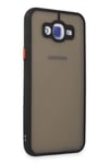 Mey İthalat®  Samsung Galaxy J7 Kılıf Montreal Silikon Kapak - Siyah