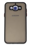 Mey İthalat®  Samsung Galaxy J7 Kılıf Montreal Silikon Kapak - Siyah