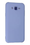 Mey İthalat®  Samsung Galaxy J7 Kılıf Nano içi Kadife Silikon - Lila
