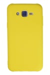 Mey İthalat®  Samsung Galaxy J7 Kılıf Nano içi Kadife Silikon - Sarı