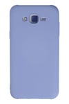 Mey İthalat®  Samsung Galaxy J7 Kılıf Nano içi Kadife Silikon - Lila