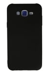 Mey İthalat®  Samsung Galaxy J7 Kılıf Nano içi Kadife Silikon - Siyah