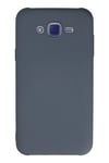 Mey İthalat®  Samsung Galaxy J7 Kılıf Nano içi Kadife Silikon - Gri