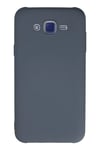 Mey İthalat®  Samsung Galaxy J7 Kılıf Nano içi Kadife Silikon - Gri