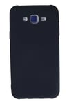 Mey İthalat®  Samsung Galaxy J7 Kılıf Nano içi Kadife Silikon - Lacivert