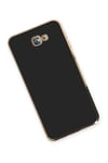 Mey İthalat®  Samsung Galaxy J7 Prime Kılıf Volet Silikon - Siyah