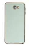Mey İthalat®  Samsung Galaxy J7 Prime Kılıf Volet Silikon - Açık Yeşil