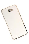 Mey İthalat®  Samsung Galaxy J7 Prime Kılıf Volet Silikon - Beyaz