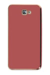 Mey İthalat®  Samsung Galaxy J7 Prime Kılıf Volet Silikon - Kırmızı