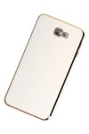 Mey İthalat®  Samsung Galaxy J7 Prime Kılıf Volet Silikon - Beyaz
