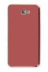 Mey İthalat®  Samsung Galaxy J7 Prime Kılıf Volet Silikon - Kırmızı