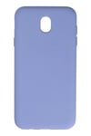 Mey İthalat®  Samsung Galaxy J7 Pro / J730 Kılıf Nano içi Kadife Silikon - Lila