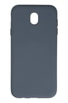 Mey İthalat®  Samsung Galaxy J7 Pro / J730 Kılıf Nano içi Kadife Silikon - Gri