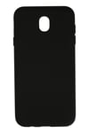 Mey İthalat®  Samsung Galaxy J7 Pro / J730 Kılıf Nano içi Kadife Silikon - Siyah