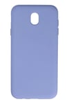 Mey İthalat®  Samsung Galaxy J7 Pro / J730 Kılıf Nano içi Kadife Silikon - Lila