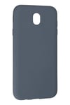 Mey İthalat®  Samsung Galaxy J7 Pro / J730 Kılıf Nano içi Kadife Silikon - Gri
