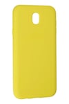 Mey İthalat®  Samsung Galaxy J7 Pro / J730 Kılıf Nano içi Kadife Silikon - Sarı
