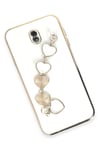 Mey İthalat®  Samsung Galaxy J7 Pro / J730 Kılıf Esila Silikon - Beyaz