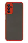 Mey İthalat®  Samsung Galaxy M13 Kılıf Montreal Silikon Kapak - Kırmızı