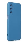 Mey İthalat®  Samsung Galaxy M14 5G Kılıf Nano içi Kadife Silikon - Mavi