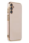 Mey İthalat®  Samsung Galaxy M14 5G Kılıf Volet Silikon - Pembe