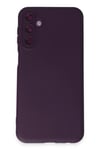 Mey İthalat®  Samsung Galaxy M14 5G Kılıf Nano içi Kadife Silikon - Mor