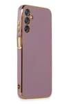 Mey İthalat®  Samsung Galaxy M14 5G Kılıf Volet Silikon - Mor