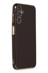 Mey İthalat®  Samsung Galaxy M14 5G Kılıf Volet Silikon - Siyah