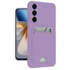 Mey İthalat®  Samsung Galaxy M15 Kelvin Kartvizitli Silikon - Lila