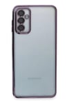 Mey İthalat®  Samsung Galaxy M23 Kılıf  Lensli Silikon - Mor