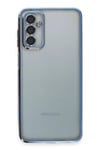Mey İthalat®  Samsung Galaxy M23 Kılıf  Lensli Silikon - Açık Mavi
