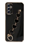 Mey İthalat®  Samsung Galaxy M23 Kılıf Esila Silikon - Siyah