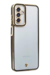 Mey İthalat®  Samsung Galaxy M23 Kılıf Liva Lens Silikon - Siyah