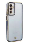 Mey İthalat®  Samsung Galaxy M23 Kılıf Liva Lens Silikon - Mavi