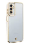 Mey İthalat®  Samsung Galaxy M23 Kılıf Liva Lens Silikon - Beyaz
