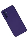 Mey İthalat®  Samsung Galaxy M23 Kılıf Nano içi Kadife Silikon - Mor