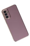 Mey İthalat®  Samsung Galaxy M23 Kılıf Volet Silikon - Mor