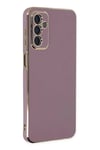 Mey İthalat®  Samsung Galaxy M23 Kılıf Volet Silikon - Mor