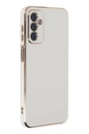 Mey İthalat®  Samsung Galaxy M23 Kılıf Volet Silikon - Beyaz