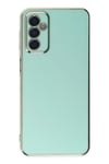 Mey İthalat®  Samsung Galaxy M23 Kılıf Volet Silikon - Açık Yeşil
