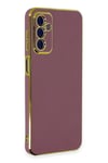 Mey İthalat®  Samsung Galaxy M23 Kılıf Volet Silikon - Kırmızı