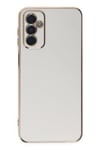 Mey İthalat®  Samsung Galaxy M23 Kılıf Volet Silikon - Beyaz