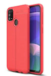Mey İthalat®  Samsung Galaxy M31 Kılıf Auto Focus Kapak - Kırmızı