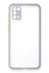 Mey İthalat®  Samsung Galaxy M31 Kılıf Miami Şeffaf Silikon - Lila