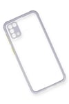 Mey İthalat®  Samsung Galaxy M31 Kılıf Miami Şeffaf Silikon - Lila