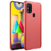 Mey İthalat®  Samsung Galaxy M31 Kılıf Nano içi Kadife Silikon - Kiremit