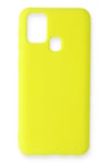 Mey İthalat®  Samsung Galaxy M31 Kılıf Nano içi Kadife Silikon - Sarı