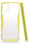 Mey İthalat®  Samsung Galaxy M31 Kılıf Platin Silikon - Sarı
